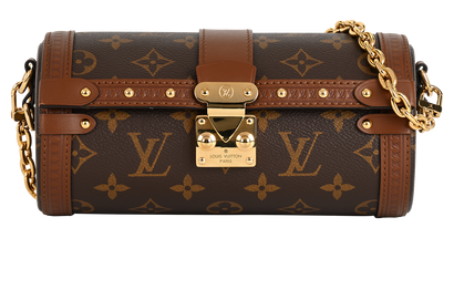 Papillon Trunk, £1,800, Handbags, Brown, Canvas, Front view